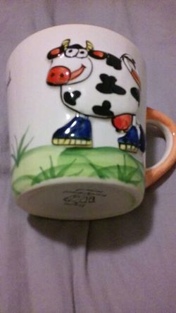 Made in holland cow mug