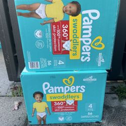 Brand New Pampers Swaddles 360 Pull-on Diapers 