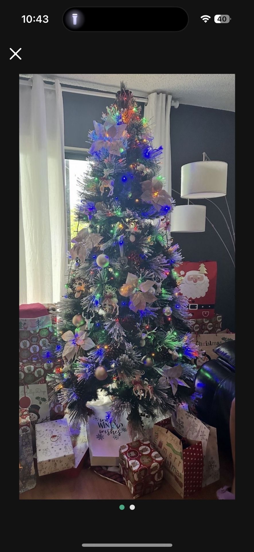 7FT Christmas tree 