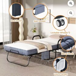 Twin Size Folding Bed 75" x 38"