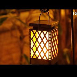 2 Pack Solar Flame 🔥 Lanterns 