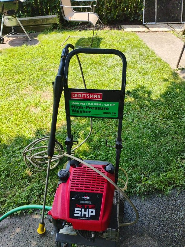 Craftsman Gas Powered Pressure Washer