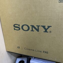 Sony FX6 Cinema Body 