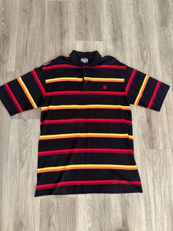 South Pole Men’s Size M Early 2000’s Vantage Multi Colored Striped Shirt