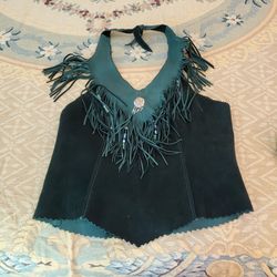 Vintage Dark Green Halter