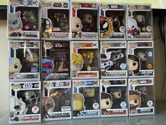 Variety Of Funko Pops 
