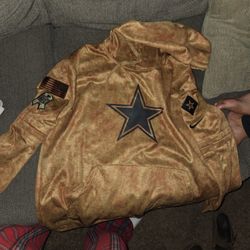 Cowboys Hoodie Salute The Troops