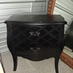 Black End Table