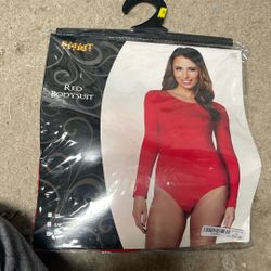 Red bodysuit