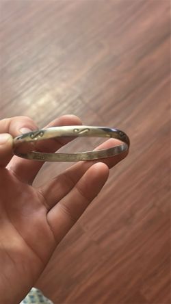 Silver bracelet