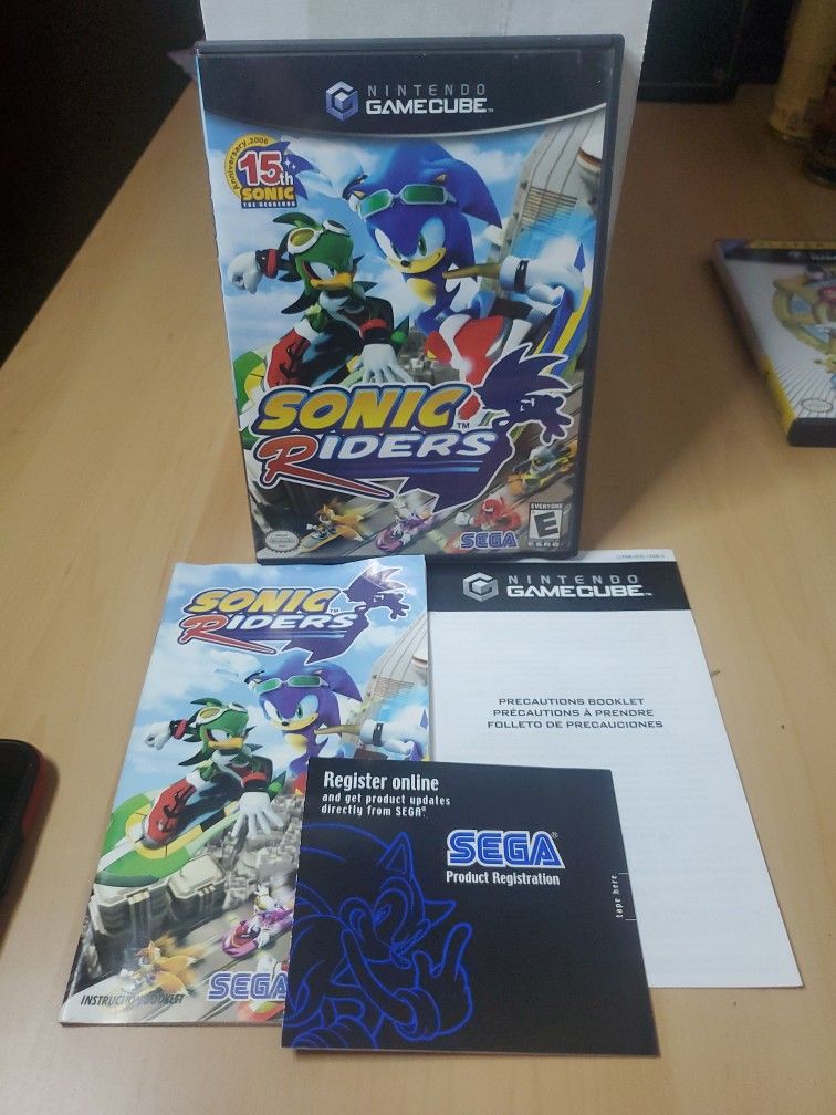 CIB Sonic Riders Nintendo Gamecube
