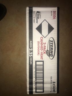 Sterno 2-Pack Outdoor Canned Heat