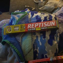 Reptisun 15w T5H0 High Output UVB 12in Bulb 