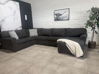 Dark Gray Sectional Free Delivery