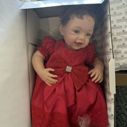 First Annual Holiday Baby Doll With Photo Ornament