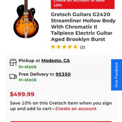 Gretsch G2420 Streamliner Hollow Body