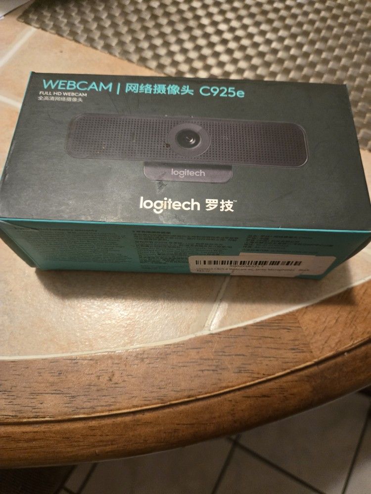 Logitech® Webcam, Black, C925e