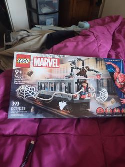 Lego marvel Spider-Man vs, DOc ock Subway train scene