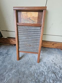 Vintage washboard