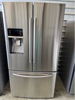 Samsung refrigerator French door stainless steel