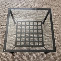 Glass coffee/side table 