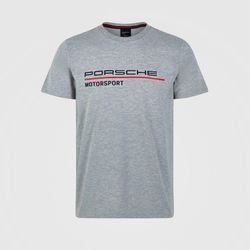 🏁 Porsche Motorsport Grey T Shirt Size L Limited Stock 🏎️🔥