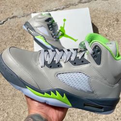 Jordan 5 Retro Green Bean BRAND NEW