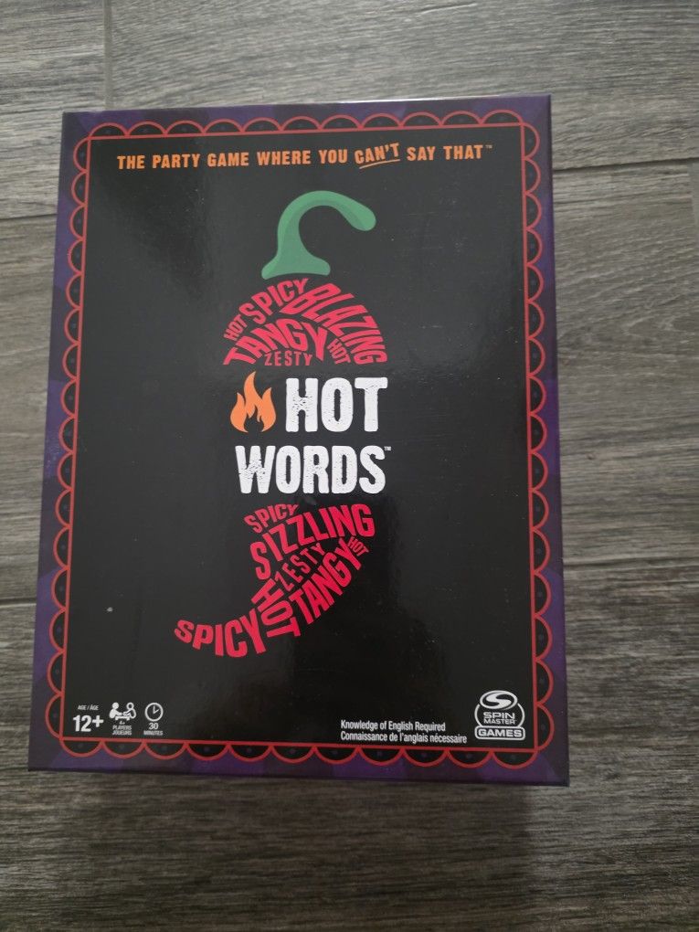 Hot Words Board Family Game Spin Master