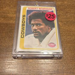 Dallas Cowboys Robert Newhouse 1978 Topps Football 