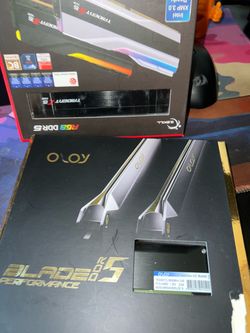 Brand new DDR5 5600mts 32gb Black and Gold edition