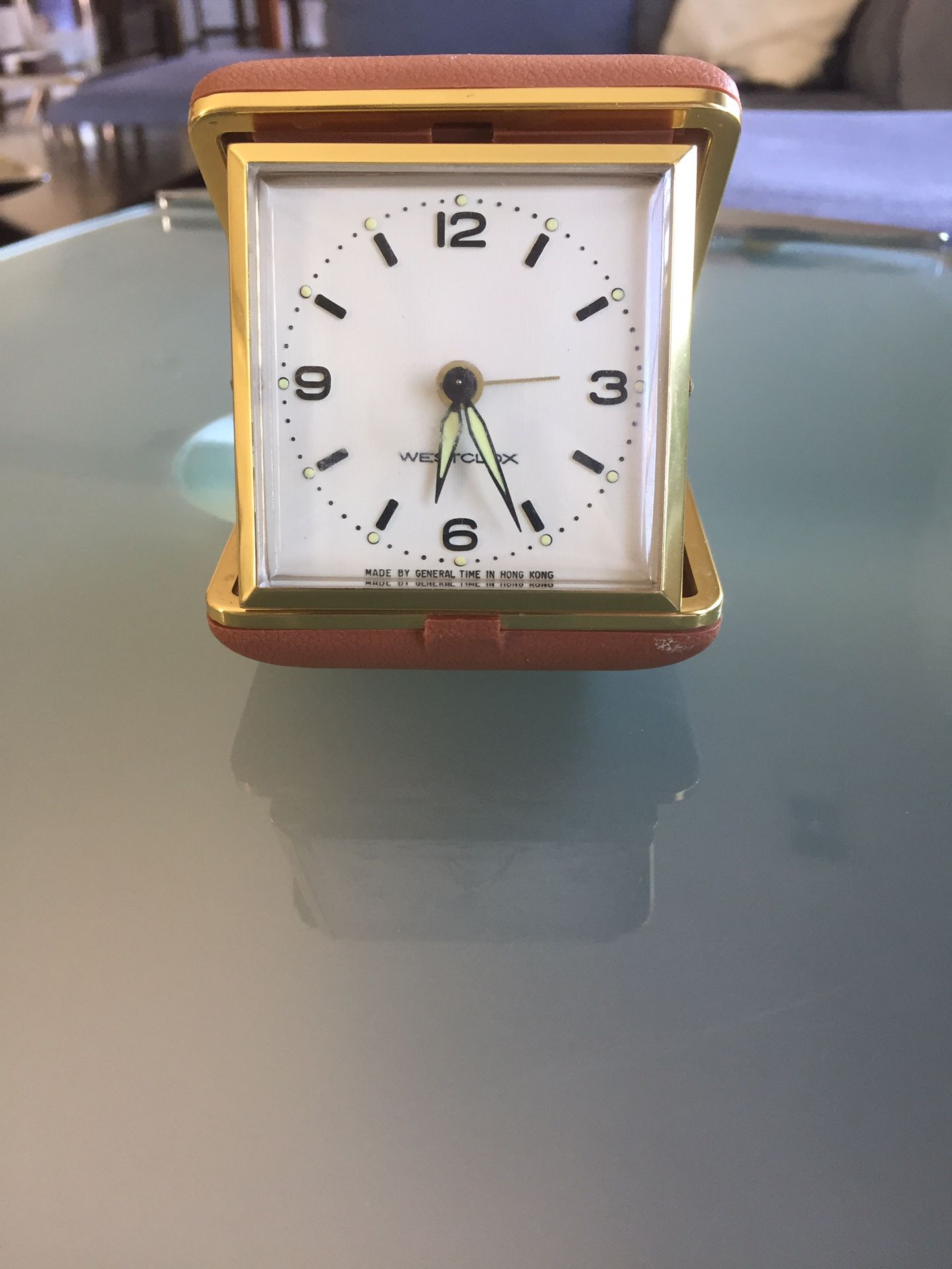 Westclock travel clock.