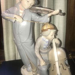 Rare Lladro Nao Figurine Street Musicians 684 $125 FIRM