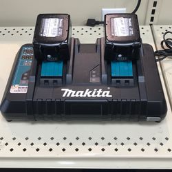 Makita Charger And Batteries
