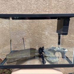 TOPFIN 20 GAL. FISH-TANK/REPTILE