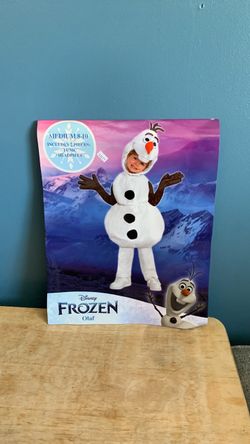 HALLOWEEN FROZEN OLAF KIDS SIZE MEDIUM 8-10 COSTUME