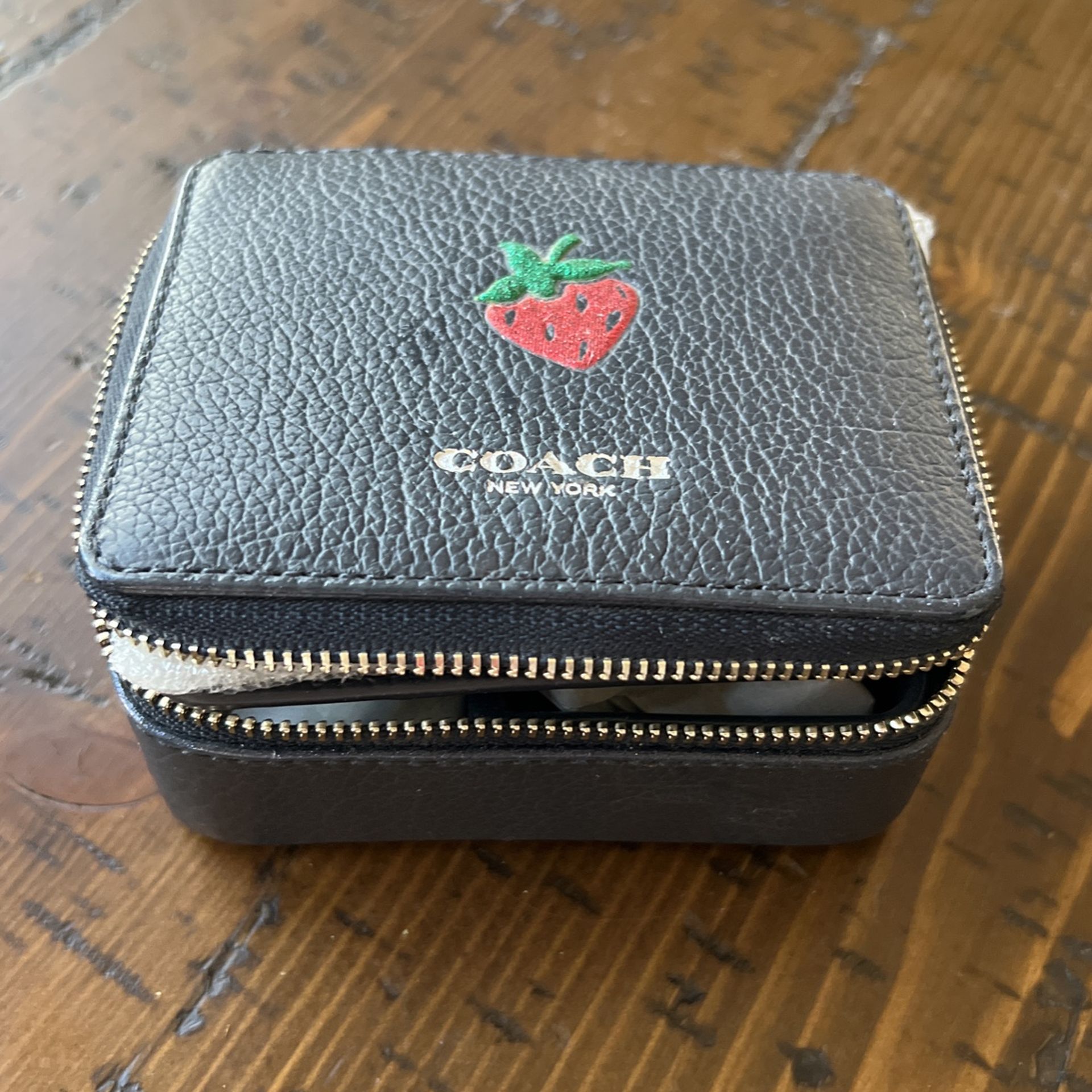 Genuine COACH Travel Jewelry Box *Brand New*