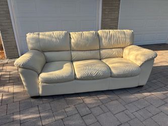 Leather Couch