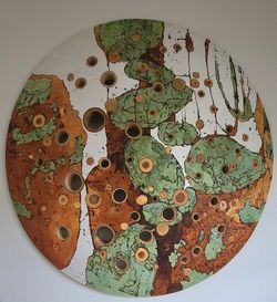 Vero Reato Concrete Wall-mounted Sculpture