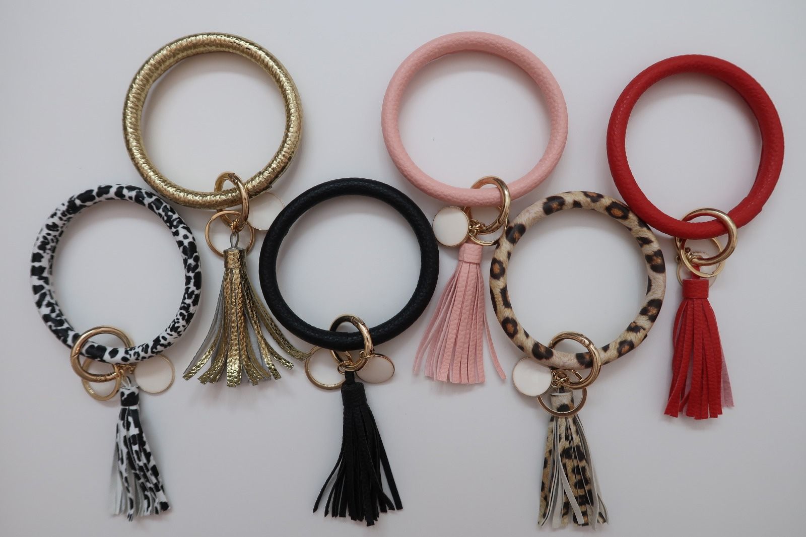 53-Piece Wristlet Keychain & Card/ID Holder Wholesale Lot