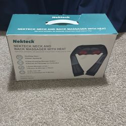 Neck and Back Massager With Heat