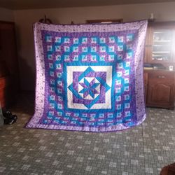 Log Cabin Star Queen Size