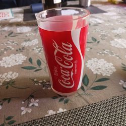 Vintage Coca Cola Glass