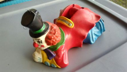 Vintage Clown Tape Dispenser.