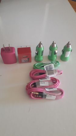 Car & Wall Chargers and USB Cords $1 each