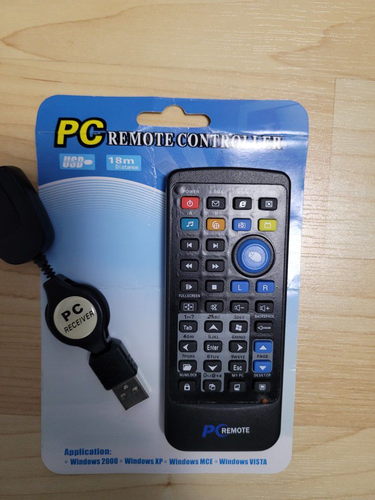 PC Remote Control New $5
