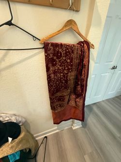 Velvet shawl for 20