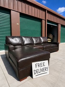 High End Premium Leather Sectional