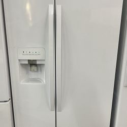 White Kenmore Side By Side Refrigerator