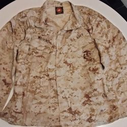 Desert Marpat Camouflage Jacket Large Short