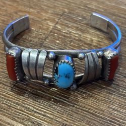 Sterling Silver Bracelet – Heavy 28.8g – Small Wrist